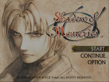 Shadow of Memories (Japan) screen shot title